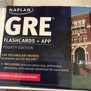 GRE REVIEW FLASH CARDS